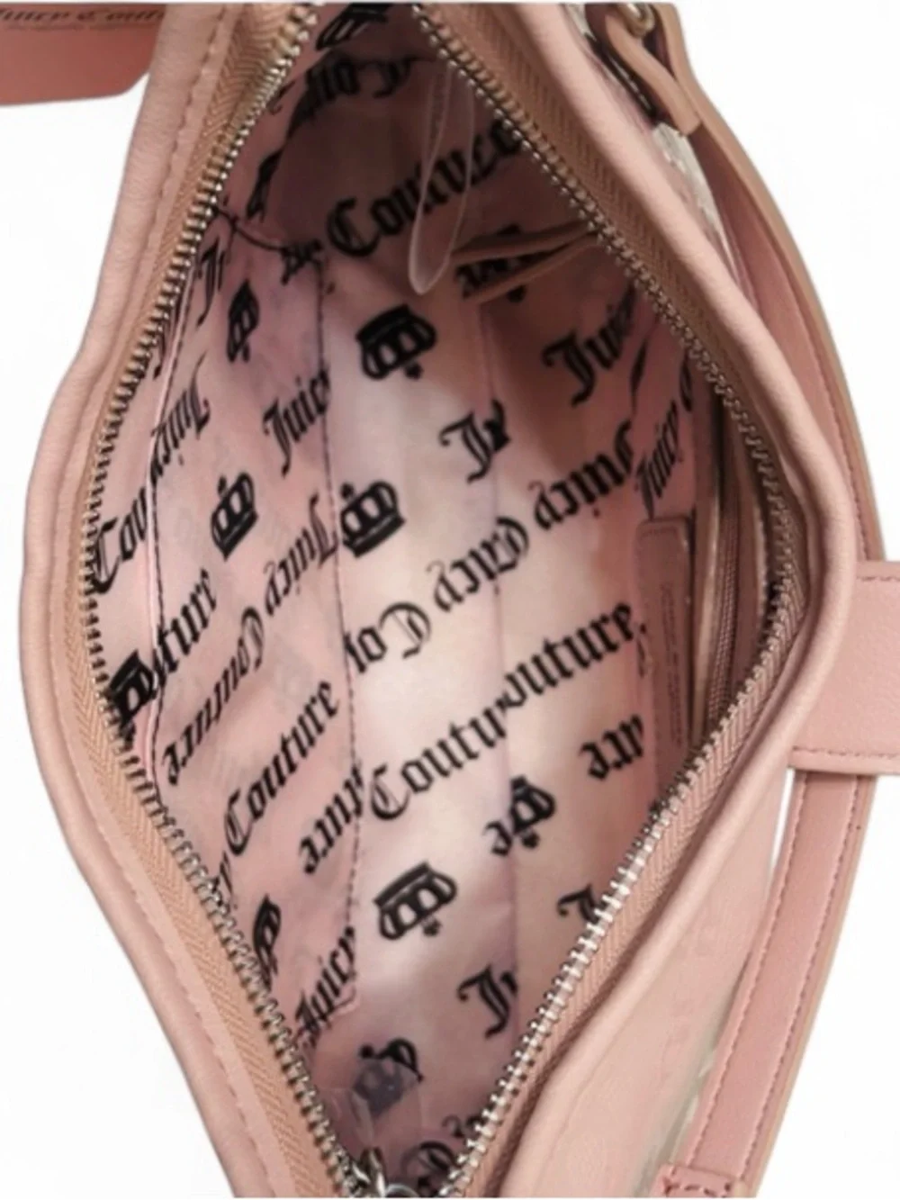🆕✨ Starry Night Hobo Juicy Couture Handbag Blush NWT
